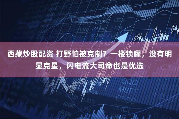 西藏炒股配资 打野怕被克制？一楼锁曜，没有明显克星，闪电流大司命也是优选
